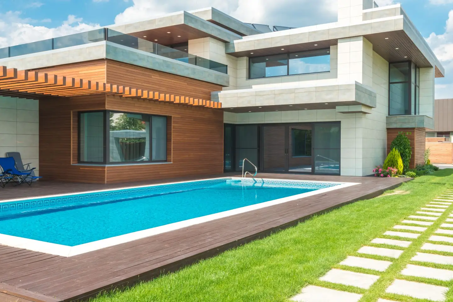 Swimming pool built in Gladstone, NSW